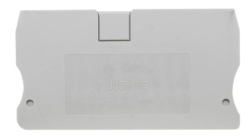 422004 Концевая крышка UJ5-10G, серый