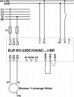 2297109 Гибридный пускатель ELR W3- 24DC/500AC- 2I-BR